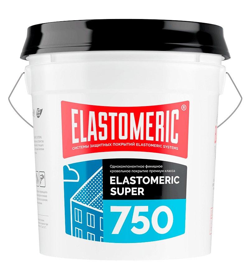 Гидроизоляционная мастика для скатных и плоских кровель с разуклонкой Elastomeric 750 Супер