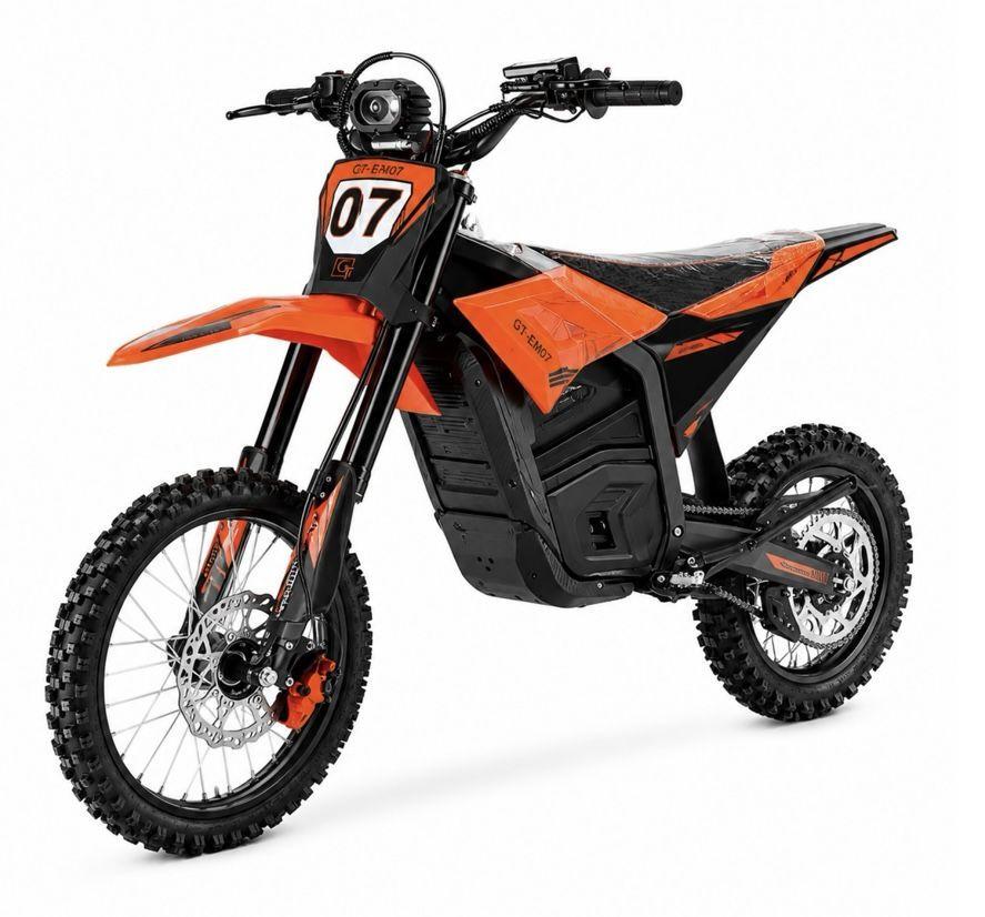 Электромотоцикл Электропитбайк Питбайк GT EM-07 WISH 3000W, 60V/26AH