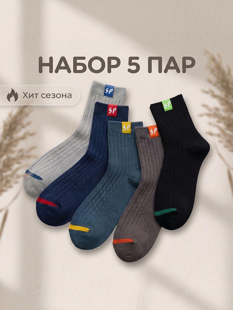 Носки мужские, 5 пар